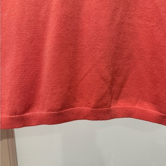 Chico’s Soft Orange Turtleneck Sweater Size 1 (M) - Picture 5 of 13